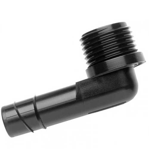 Hunter Spiral Barbed Elbows 3/4" BSPM Thread