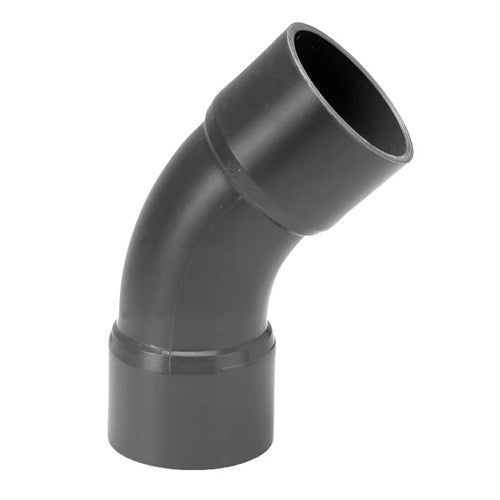 PVC Swept Elbow 45 Degrees 75mm