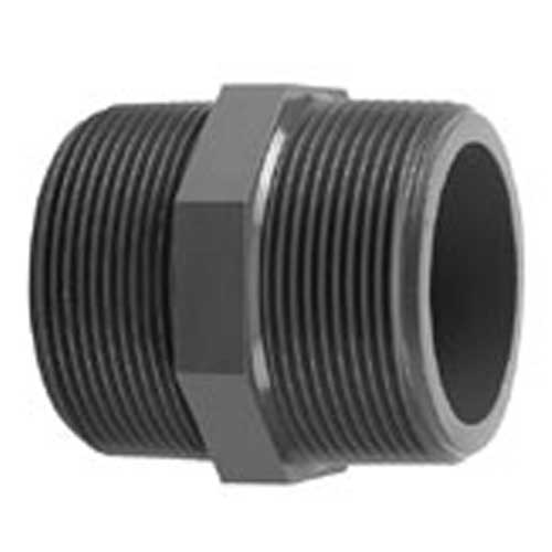 PVC -U 11/2" Nipple Male Thread 16 bar