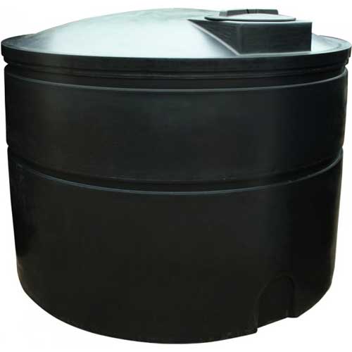 5000 Litre Light Duty Water Storage Tank Height 160cm Diameter 205 cm