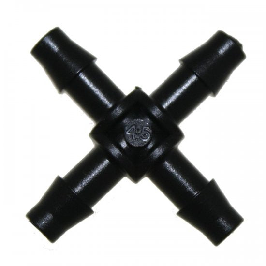 Mini Barbed Cross Piece 6mm