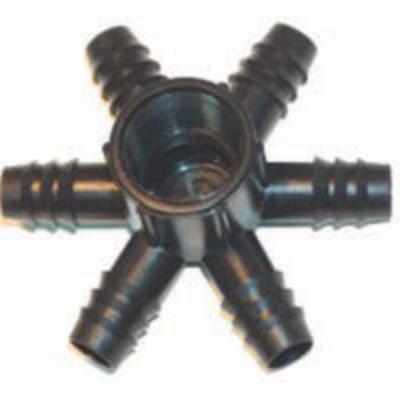 Tavlit Push Fit 6 way Connector 20mm - 3/4" Female Thread