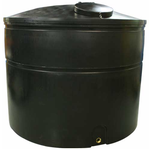 6250 Litre Standard Duty Water Tank Height 165 cm Diameter 220 cm