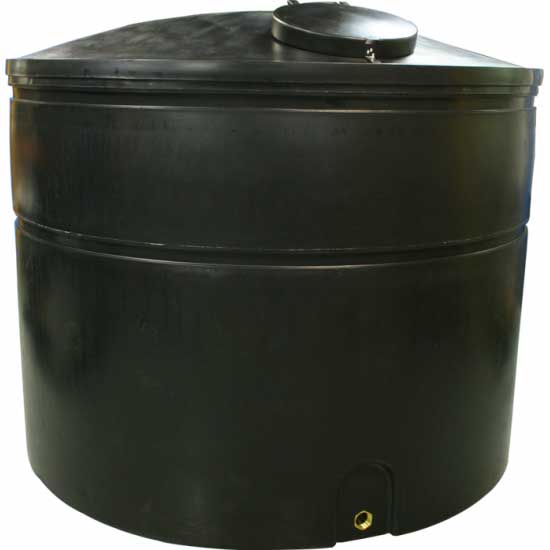 7000 Litre Standard Duty Water Tank Height 190cm Diameter 220cm