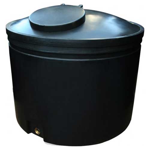 900 Litre Round Water Tank H 100 cm X D 125cm