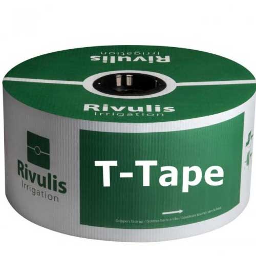 T-Tape 510 16mm  20cm spacing 1829 Metre Roll 500LPH Per 100 Metre