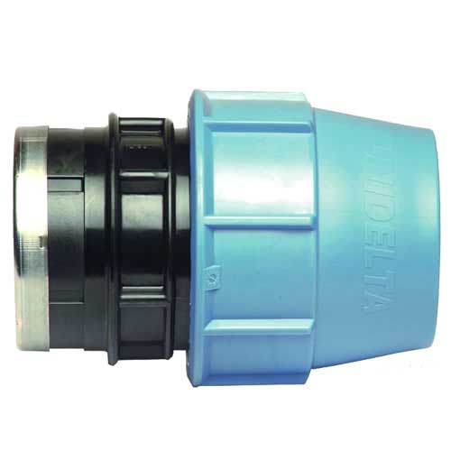 Unidelta Compression Connector  50mm - 1.1/2" Female Thread