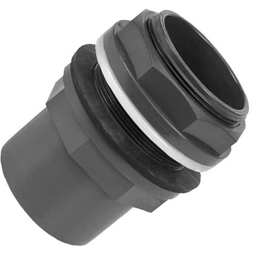 PVC Tank Connector 63/75mm Pipe