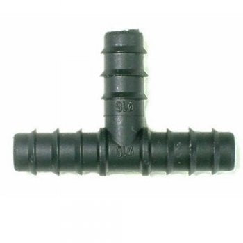 Barbed Tee Joint 16mm