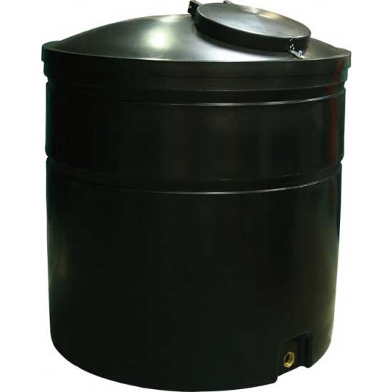 2000 Litre Round Tank Height 160 cm Diameter 143 cm