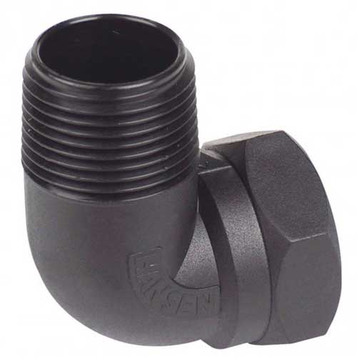 Hansen Threaded Elbow 1/2" BSP Male/Female