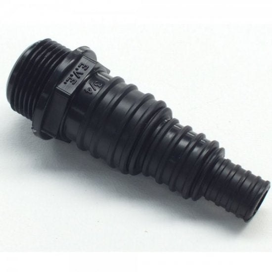 Multi Stage Hose Adaptor 1/2" BSP Male Thread - 3/8" Or 1/2" Or 3/4" I/D Hose