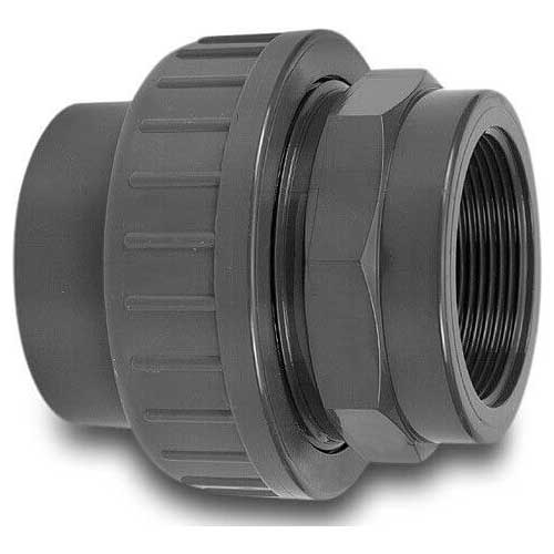 Imperial PVC Union  3/4" X 3/4" BSP Female Thread